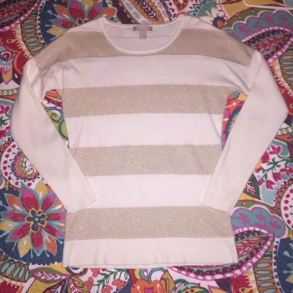EUC Banana Republic Striped Sweater